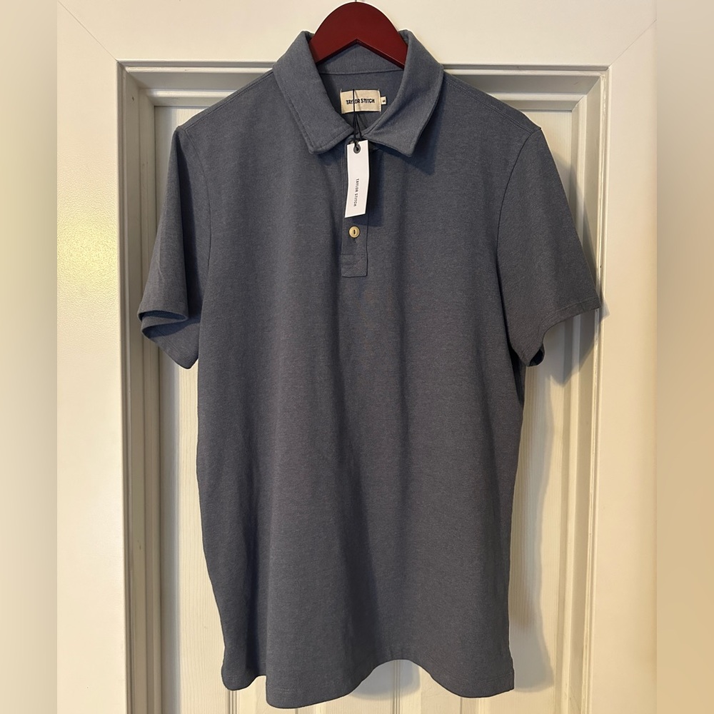 NWT Taylor Stitch x Huckleberry Exclusive Heavy Bag Polo in Boulder XL-44